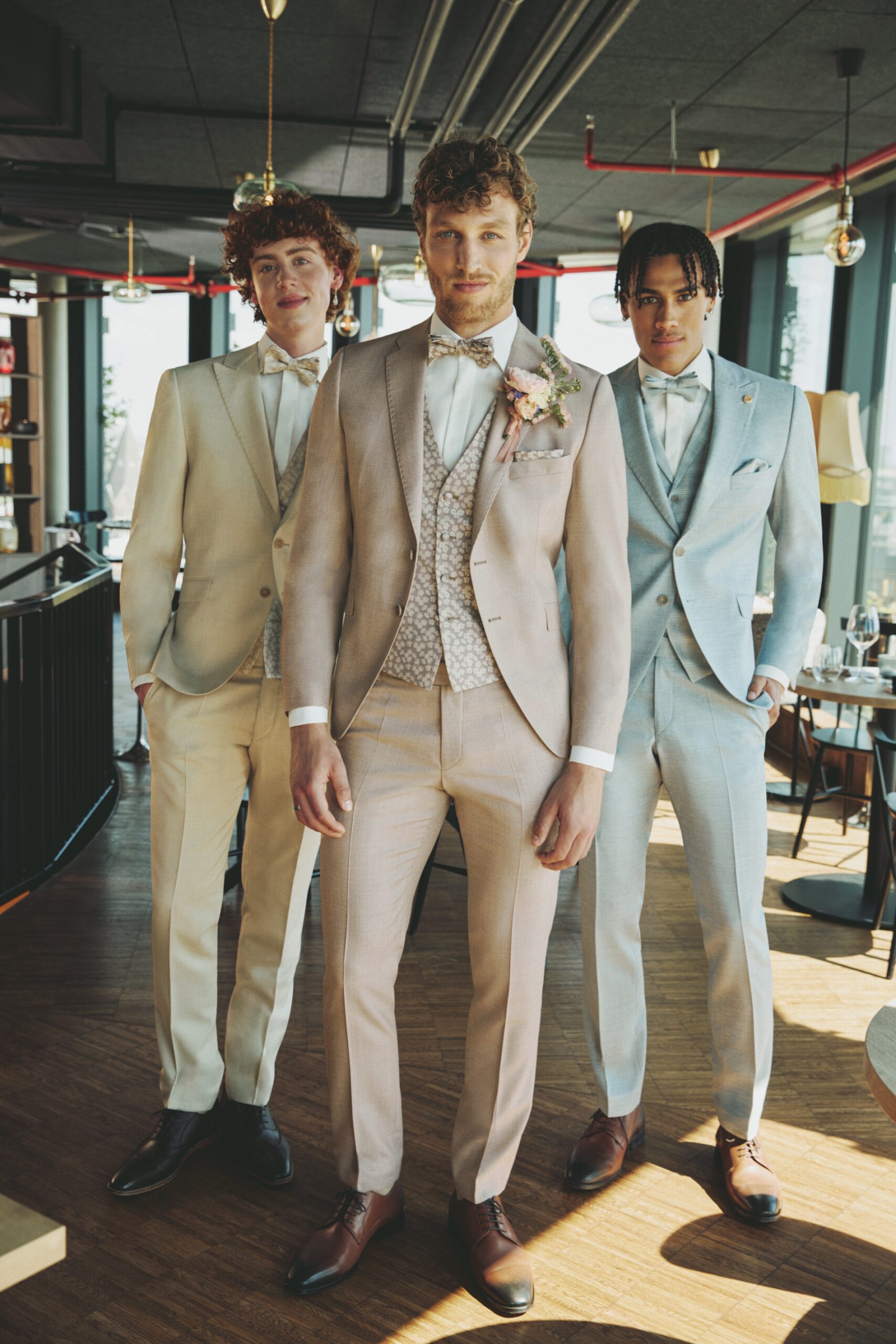 Wilvorst Green Wedding Hochzeit Mode Bräutigam